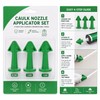 Caulk Nozzle Applicator Tips for Smooth Sealing – 3-Piece Plastic