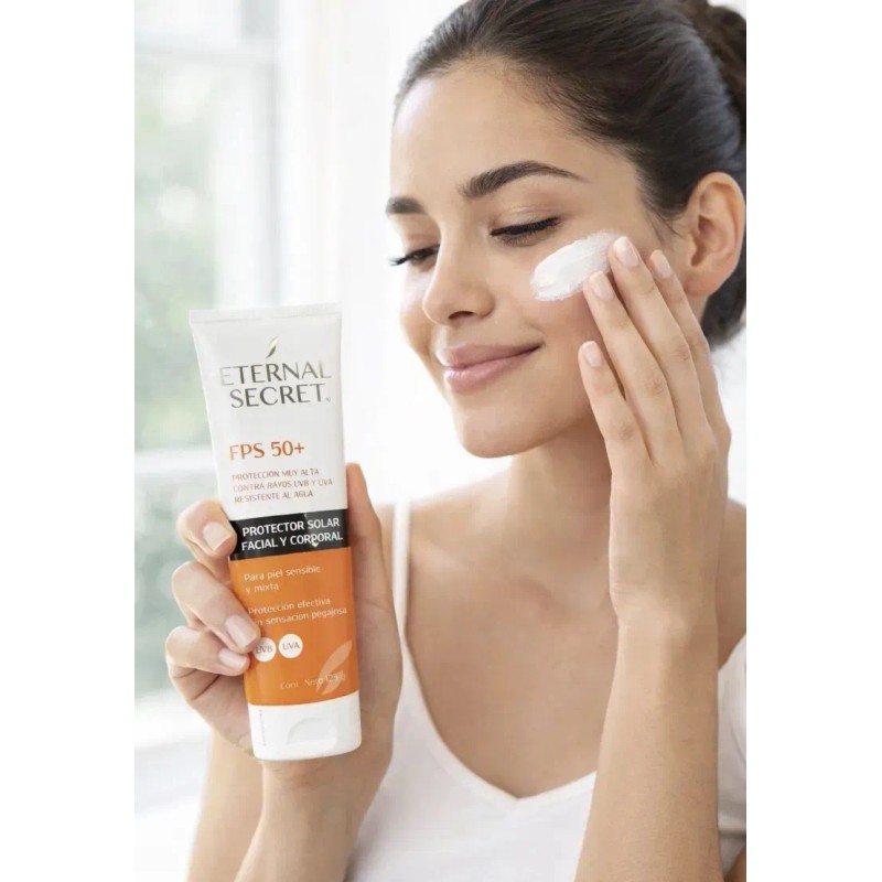 Bloqueador Solar Eternal Secret Fps Proteccion Alta 125g