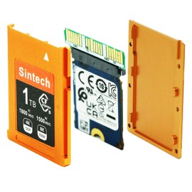 Sintech DIY CFexpress Type B Card,CFe Card to M.2 nVME 2230 SSD,Compatible with Nikon Z6 Z7 Z8 Z9 D6 D850,Canon R3 R5C