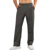 Deyeek Tear Away Pants for Men Open Bottom Wide Leg