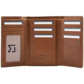 Mala Leather Bloomsbury Collection RFID Blocking Leather Wallet 3678_17, skin-coloured