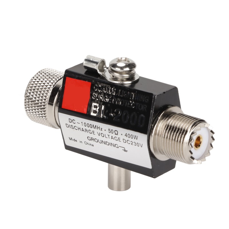 Coaxial Arrester PL259 Female To Male 400W Low Loss VSWR