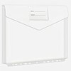 Pack of 24 A4 Document Folders, Expandable View Pocket with