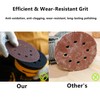 ROZZLOOM 5 Inch 8 Hole Sanding Discs - 40 Grit