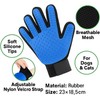 2-in-1 Pet Grooming Gloves Set for Dogs & Cats, Dual