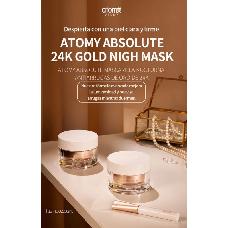 Atomy Absolute 24k Gold Night Mask Mixta