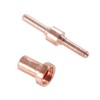 Long Electrode Nozzle Set Copper Plasma Cutting Torch Consumables for