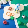 10 Pcs PVC Sports Ball Beads for Jewelry Making Lovely