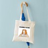 CafePress No Animal Testing Tote Bag Reusable Natural Beige Canvas