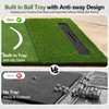 GLUTIA Golf Mats Practice Outdoor, 6x4ft 26mm Golf Hitting Mat