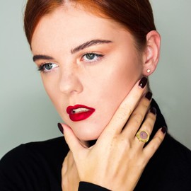 JewelryWe Men Women Finger Watch Gold-Silver Plated Elastic Watch Rings Glitter Round Dial Quartz Ring Watches,