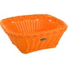 Saleen Square Trend Basket, Orange, 23 x 23 x 9