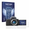 Savvies Screen Protectors for Sony Alpha ZV-E10 Ultra Transparent Pack