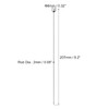 sourcing map Cocktail Toothpicks, 8Pcs 8.2 Inch Stainless Steel Extra