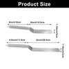 Waziaqoc 2PCS Offset Spatula