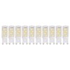 10PCS G9 220V LED Lamp Dimmable Ceramic LED Bulb Replace