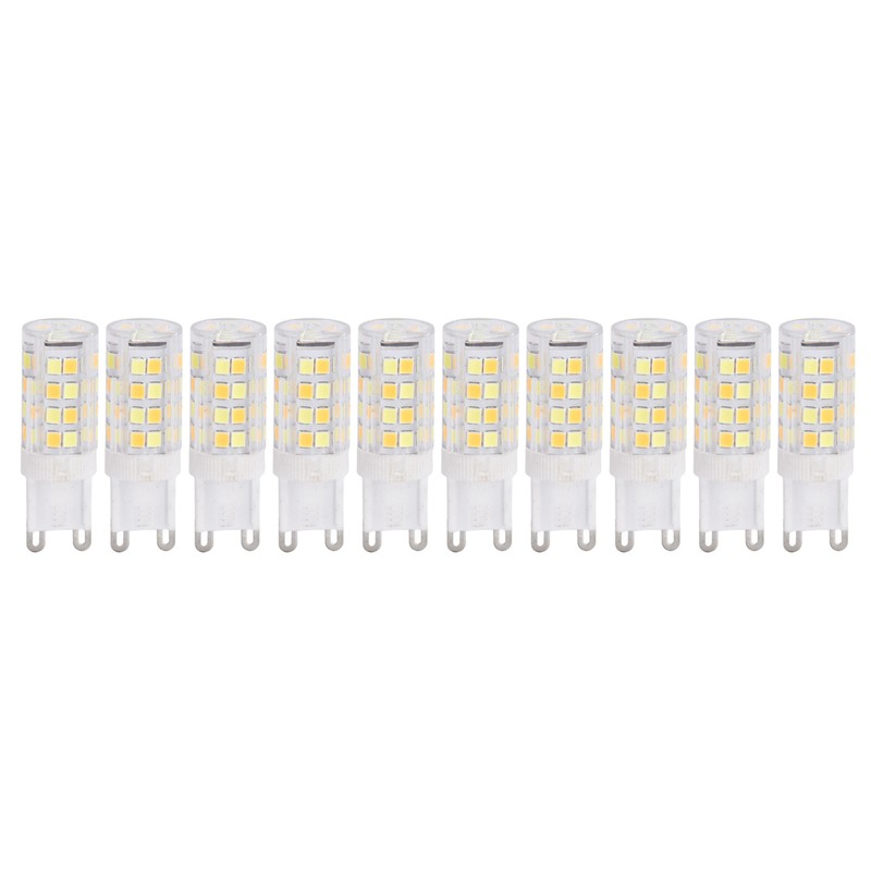 10PCS G9 220V LED Lamp Dimmable Ceramic LED Bulb Replace