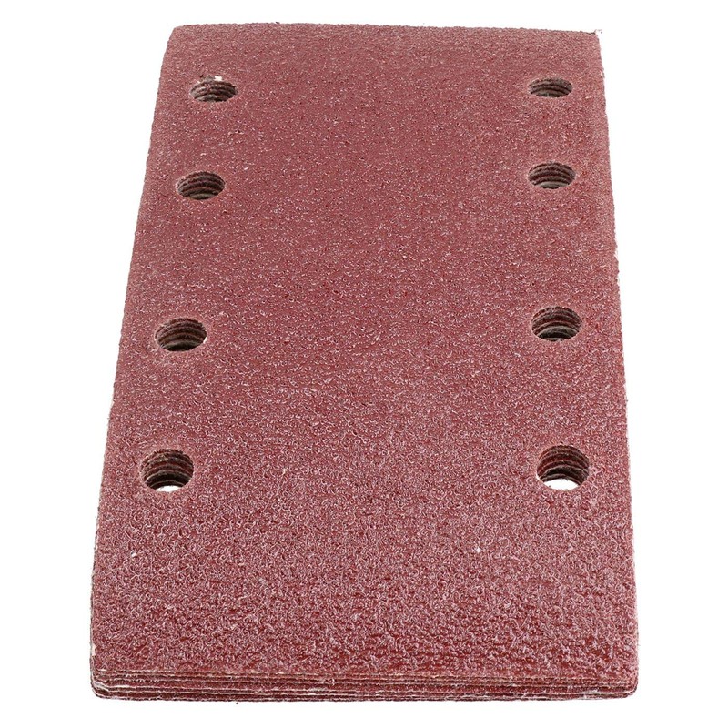 Hook/Loop 1/3 Sheet Sanding Sander Sandpaper Pads 20 Pack Mixed