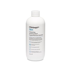 Clinisept Skin Hypochlorous Acid 490 ml – Hochreine Hypochlorsäure mit Pumpe – Professionelle Hautreinigung vor und nach Kosmetischen Behandlungen – Alkoholfrei, für Sensible Haut