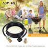 Aupoko 12 FT Propane Tank Extension Hose, Universal Propane Extension