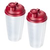 Westmark 2 Mixing and Shaking Cups / Dressing Shakers with