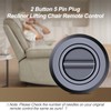 WDZP 2 Button 5 Pin Plug Recliner Chair Switch for