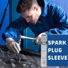 TUZHE Spark Plug Wrench 14 mm Magnet Universal Flexible Spark