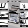 Multi Guitar Stand, Folding 14 Standing Floor Multiple Guitars Display