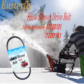 07200101 Snow Blowers Drive Belt Replaces Ariens 7200101 ST624 ST724 ST520 SNO-Tek 22 24 26 28 Snow Blowers (3/8"x35")