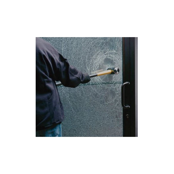 CLEAR 100 MICRON SAFETY SECURITY FROM £5.19 - WINDOW TINTING