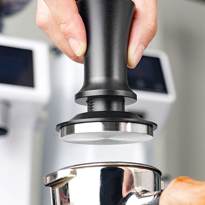 Coffee Tamper Aluminum Alloy Stainless Steel Constant Pressure Spring Powder