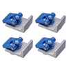 Rockler T Track Stop Kit (4 Pack) - Aluminum T