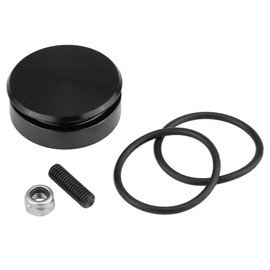 Hlyjoon Rear Wiper Delete Kit Block Off Plug Cap Black Car Windshield Wiper Blade Arm Grommet Cap Diam 4cm/1.6in