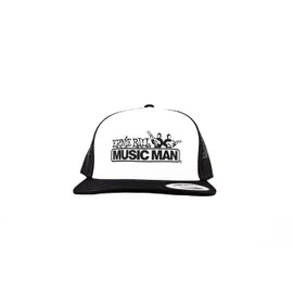 Ernie Ball mens Trucker Lifestyle Product, Black White