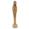 Zuluf Virgin Mary Praying Statue 8.6" - Hand Carved Olive
