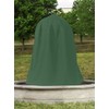 Garden Fountain Statue Protective Cover Silver Coated Oxford Cloth Waterproof