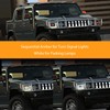 LED Front Turn Signal Corner Side Marker Lights for Hummer
