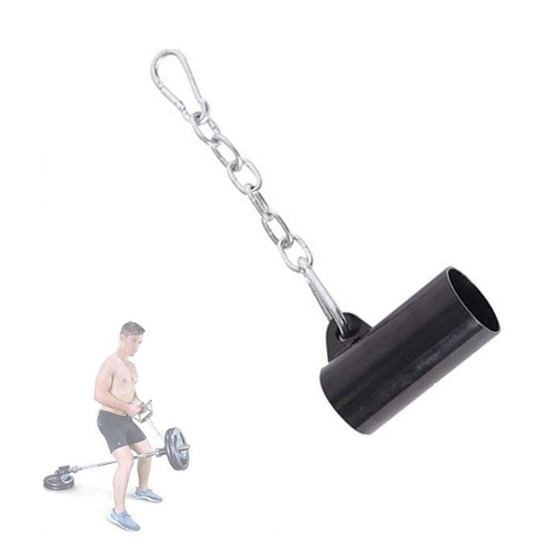 Topyond T-Bar Row Platform with Chain, Carabiner Hook and Handle