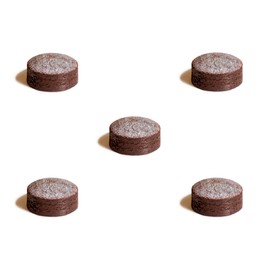 Tweeten Triangle Billiard Pool Cue Tip (14 mm, Pack of 5)
