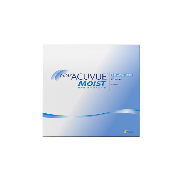 Acuvue 1-Day Acuvue Moist for Astigmatism Day Lenses Soft 90