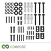 conecto Vesa Screws Set, 64 Pieces, Ideal for TV Mounting,