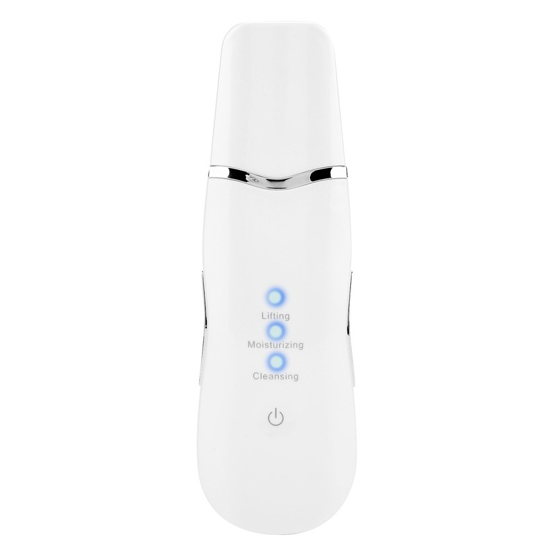 Rechargeable Ultrasonic Skin Scrubber Blackhead Removal Face Pore Cleaner Machine