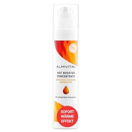 ALMIVITAL Hot Booster Concentrate für sofortigen Wärmeeffekt | Extra Starkes Wärmegel-Konzentrat bei Verspannungen | Tief eindringend mit pflegendem Rosmarin-Öl | für sportliche Regeneration 100ml