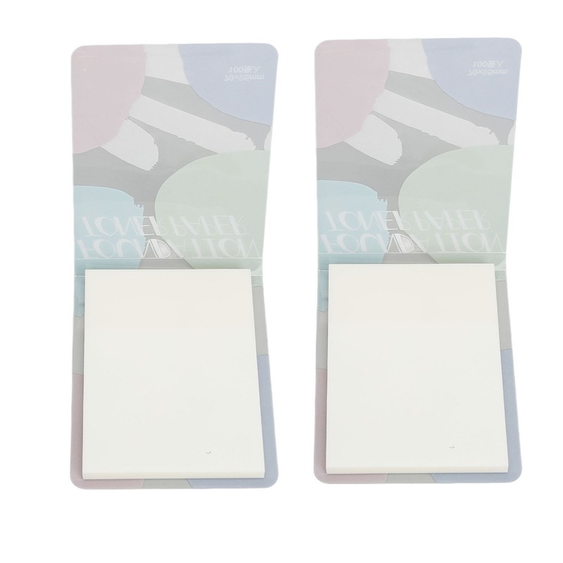 2pcs Liquid Foundation Palette Paper Disposable Makeup Coloring Paper with