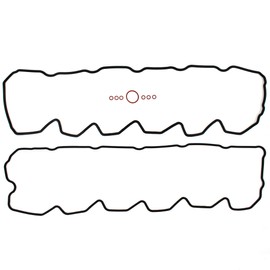CNS Valve Cover Gasket Set (Upper & Lower) Compatible with 03-05 Dodge 5.9L (359) L6 Diesel OHV TURBOCHARGED