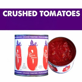 SMT San Merican Tomato, Crushed Tomatoes, 28 oz (Pack of 3)