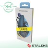 STALEKS PRO UNIQ Professional Cuticle Scissors “Asymmetric” UNIQ SQ 20/4