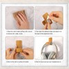 Weewooday 4 Pieces Headphone Hanger Holder Desk Adhesive Headphone Hook