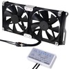 Uueego 5.5"(140mm) 12V RV Ventilation Cooling Fan for Fridge Vent