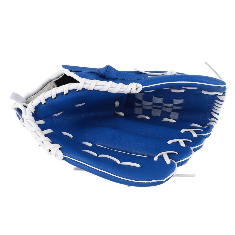 Softball Glove 12.5 Inches Blue Sport Baseball Glove Outfield Mitt